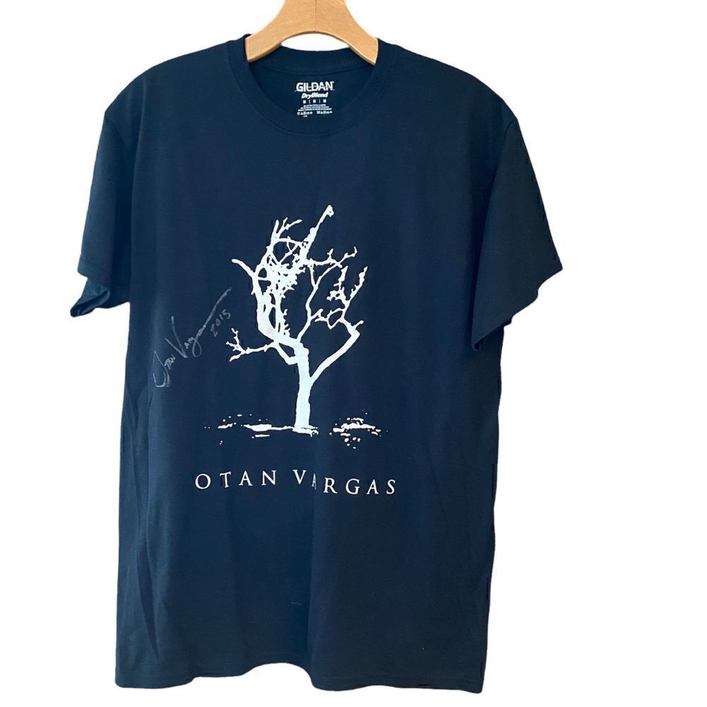 Otan Vargas Sz M Unisex Artist Signed Singer Songwriter Philippines T-Shirt